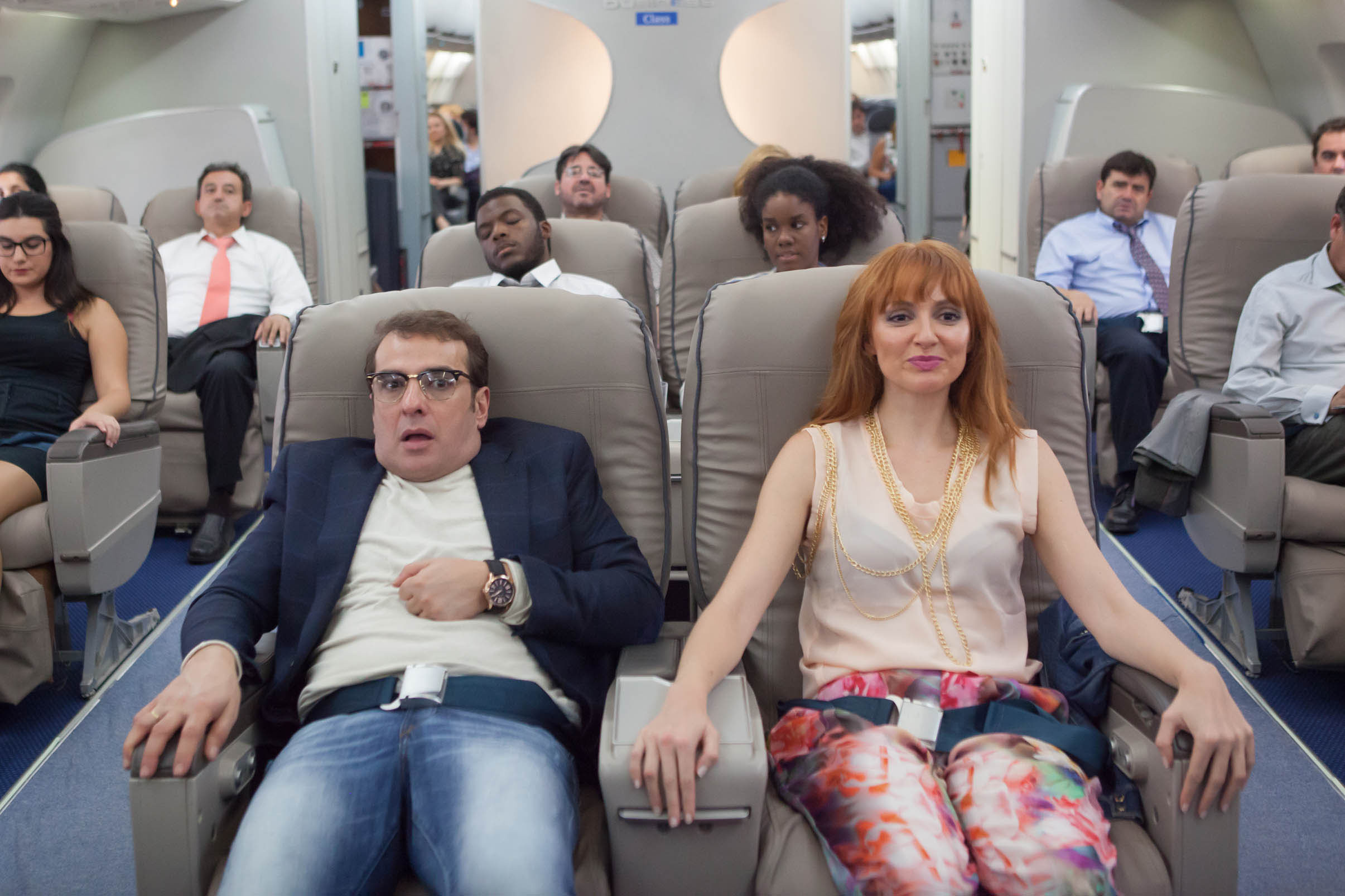 Bruno asustado por viajar en Avión